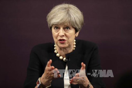 Thủ tướng Anh Theresa May.